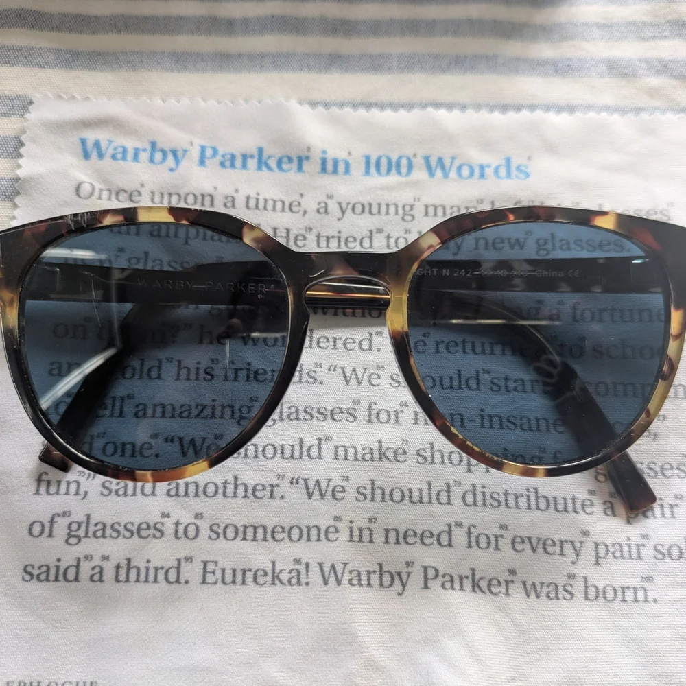 Warby Parker Black Sunglasses